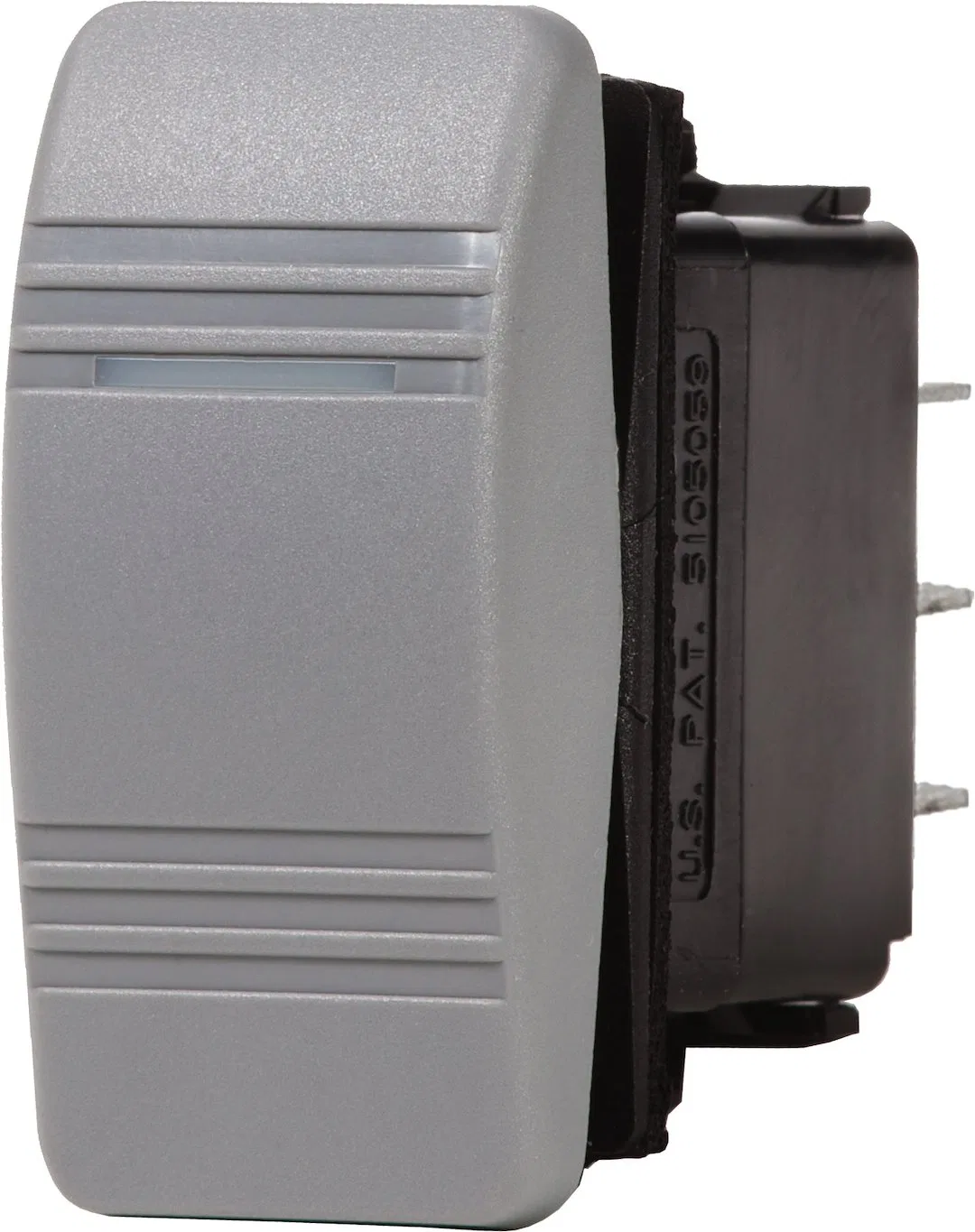 8221-BSS – BLUE SEA Multi Purpose Switch, On-Off-On Momentary 20 Ampere At 12 Volts/ 15 Ampere At 24 Volts Rocker Swi...